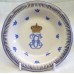 RORSTRAND GRIPSHOLM PATTERN CRÈME CUP & STAND – LIMITED EDITION KINGS OF SWEDEN SERIES – CARL XIV JOHAN (1818-1844)